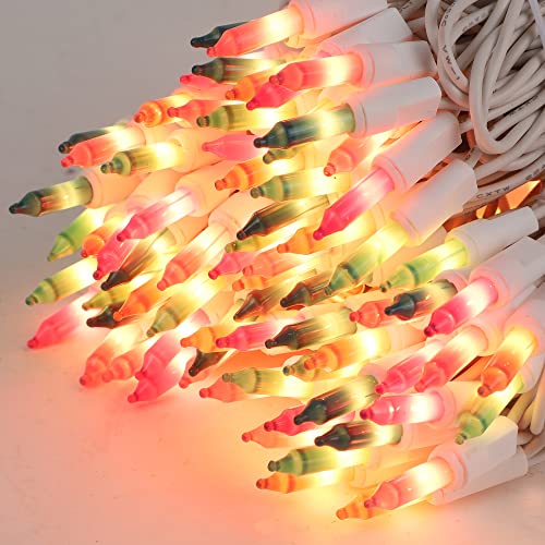 Waterglide Easter String Lights, Christmas Lights, 50 Count White Wire Mini Pastel Fairy Lights, 120V Ul Certified For Patio Wreath Garland Garden Outdoor Indoor Decoration, Multicolor #TOP1