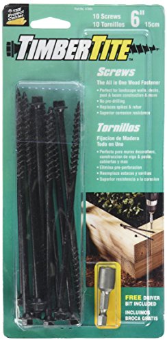 Vis de paysage Hillman Timbertite 47805 pour fixations bois - 2
