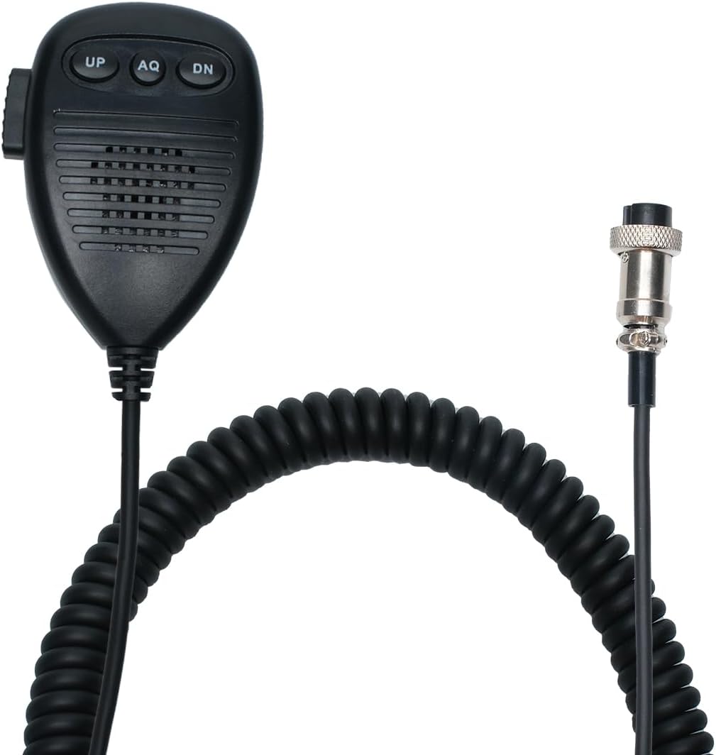 LT-308 6-Pin CB Microphone Handheld Speaker Mic | Mobile CB Radio, Marine Fishing Boat
