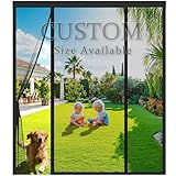 ✅ 【POLYESTER PREMIUM – TRANSPARENT ET RÉSISTANT】Fini le fragile tissu en fibre de verre ! Nous utilisons un polyester de haute qualité, plus souple, plus solide et résistant à la déchirure. Il laisse passer la lumière et l'air tout en bloquant efficacement moustiques et insectes.