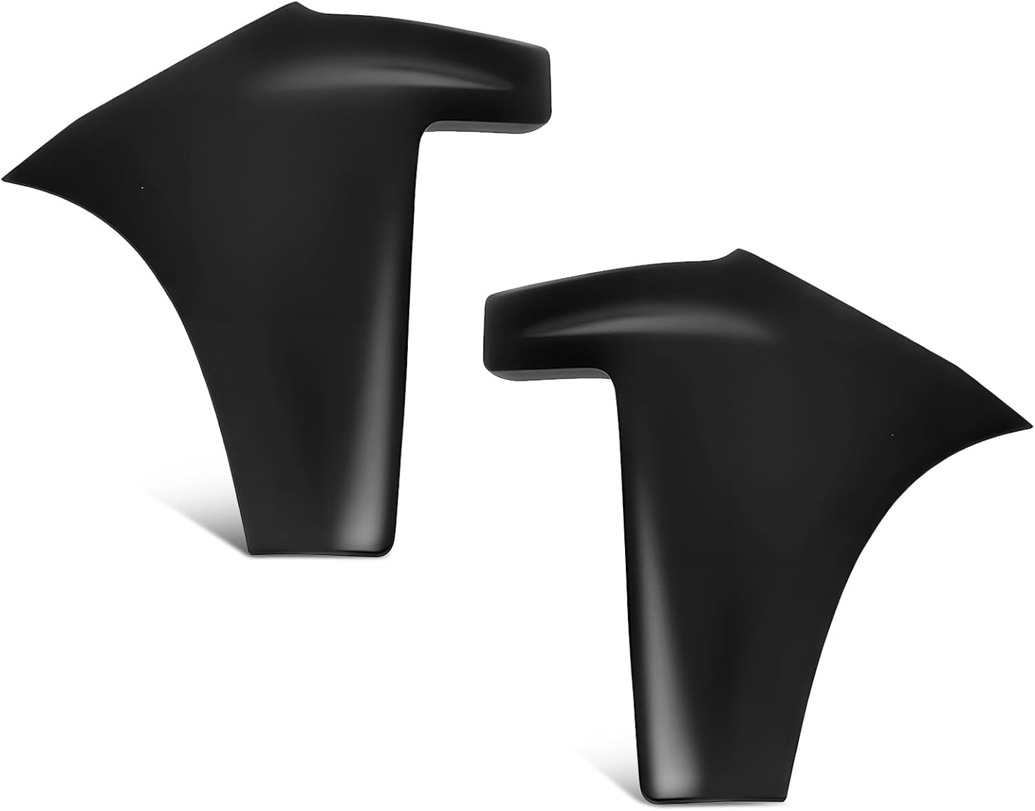 A Pair Front Bumper End Cap Left & Right Side Extension Trim Compatible with Silverado 1500 2019-2022 GM1016110 GM1017110