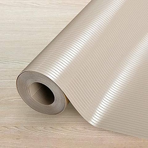 Rxemohesuoh Kitchen Cabinet Liner, Non-Adhesive Shelf Liner, 17.5IN x 10FT Double Sided Non-Slip Drawer Liner, Washable for Kitchen, Shoe Rack - Coffee Cover