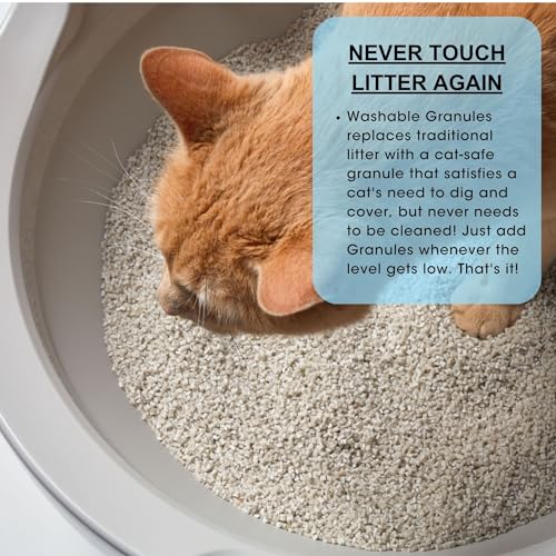 CatGenie A.I. Self-Cleaning, Fully-Flushing, Automatic Cat Litter Box - Image 5