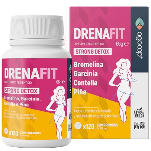 Quemagrasas potente para adelgazar, rapido y efectivo. Adelgazar rapido y efectivo mujer con Bromelina, Centella Asiática, Garcinia Cambogia y l carnitina. Drenante y diurético quemagrasas, Agocap