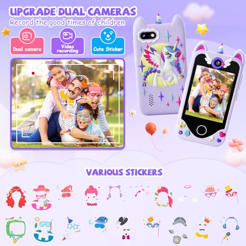 Yosfeng Kids Smart Phone For Girls Gifts thumb #3