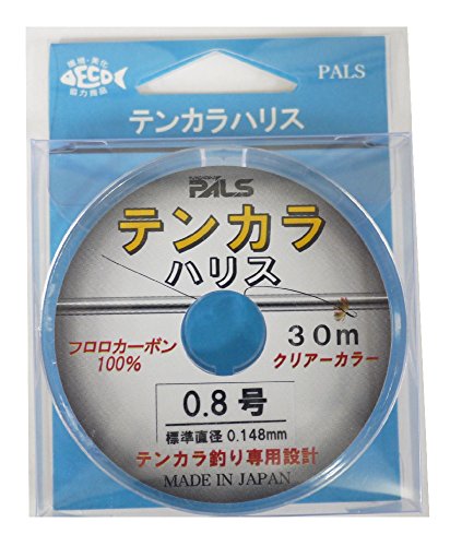 Uzaki Nisshin Harris Tenkara Harris Fluorocarbon 30m No. 0.8 Clear