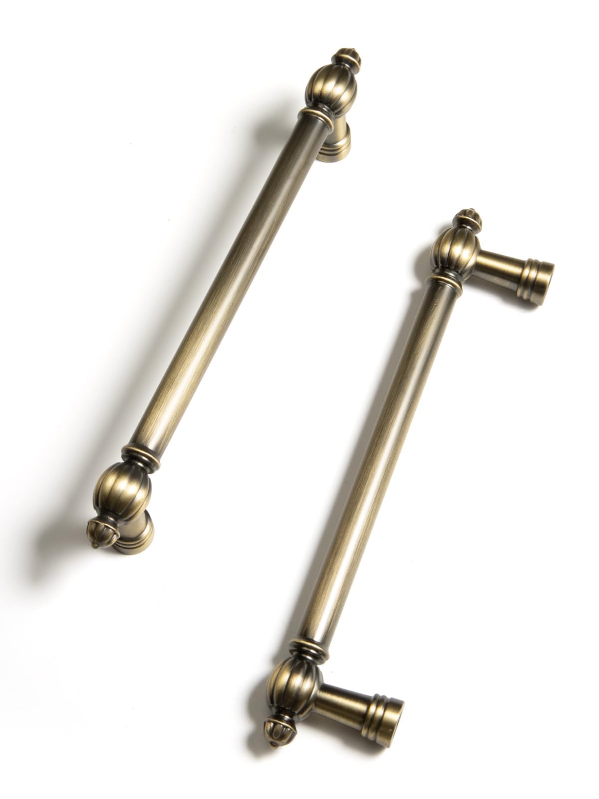 Germany Bronze Zinc Alloy Cabinet Pulls - 5"(128mm) Hole Center Classic Vintage Drawer Handles,Kitchen Cupboard Bathroom Dresser Cabinet Hardware Handles