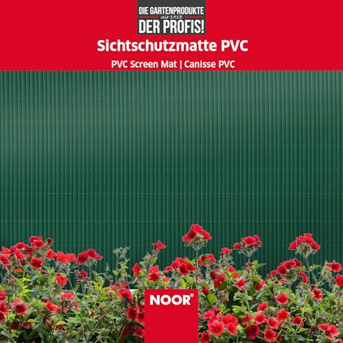 Estera de privacidad de PVC verde 1 x 10 m resistente UV para vallas 5