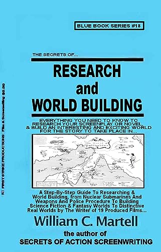 Research & World Building Blue Book (Screenwriting Blue Books 18)