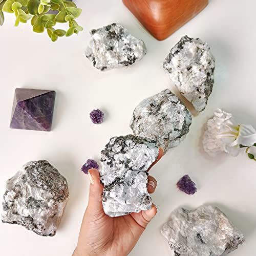 Image of Shubhanjali Healing Crystal Raw Stone | AAA+ Grade Gemstone Mineral Raw Rocks for Reiki Vastu Meditation Stone at Home Decor Items