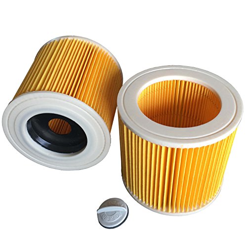 Clean Fairy HEPA Filter Ersatz für Karcher A Serie, WD Serie WD2200 2210 2240 2250 3200 3250-2 Filter Cover