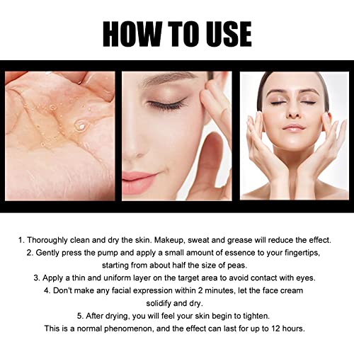 Eye Cream, Instant Firming Eye Cream,Eye Tightening Lifting Serum,Instant Face Lift Cream,Firming Under Eye Cream for Dark Circles and Puffiness,Face Tightener,Skin Firming Anti Aging Anti Wrinkle - Image 7