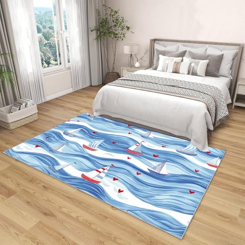 Tapis lavable antidérapant taille 160×230cm pour protéger le sol de l'entrée - 4