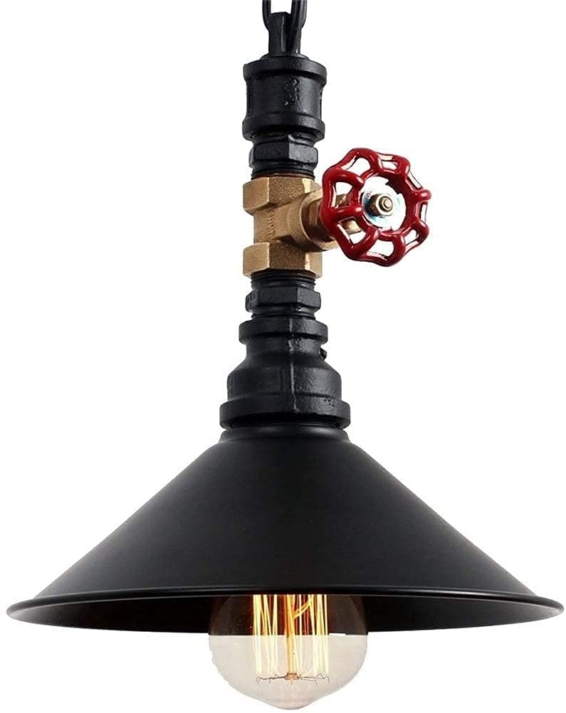 Lampes suspendues vintage conduite d'eau éclairage de plafond rétro