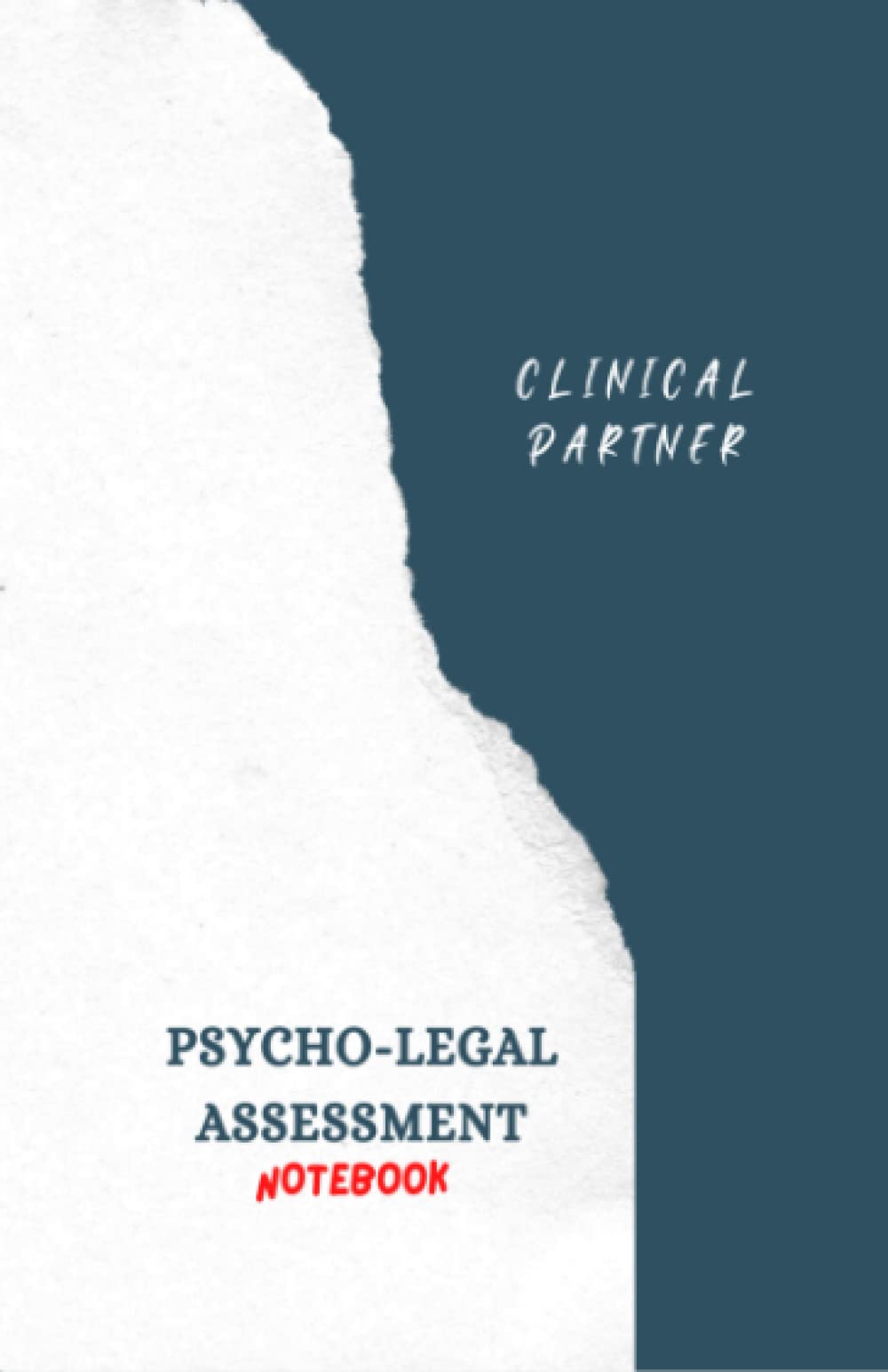 Forensic Psychology (Psycho-Legal) Assessment Notebook for Psychologists, Legal Experts, Therapists and Health Professionals