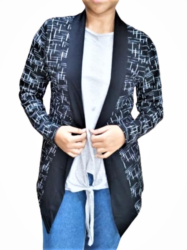accmetees Cotton Womens Shrug, Full Sleeve, Front Open, All Over Printed-picture-20