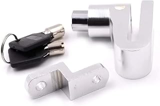 Bike Lock,u Lock,Combination Bike Lock,Scooter Lock,Aluminum Alloy Bike Alarm Lock Safety Waterproof Motorcycle Brake Disc Alarm Lock Scooter Lock Bicycle Accessories (Color : 3)