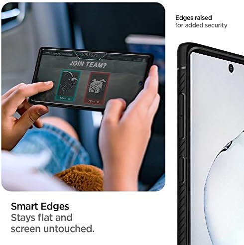 Spigen Rugged Armor Case Compatible with Samsung Galaxy Note 10 Plus - Matte Black