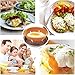 Microwave Egg Poacher BPA Free & Dishwasher Safe Dual Caves Poached Egg Maker Double Cups Egg Cooker Microwave Poached Egg Steamer Kitchen Gadget (Nordic Orange)