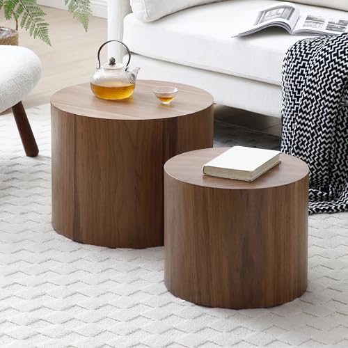 GUANGHONG Nesting Coffee Table Set of 2