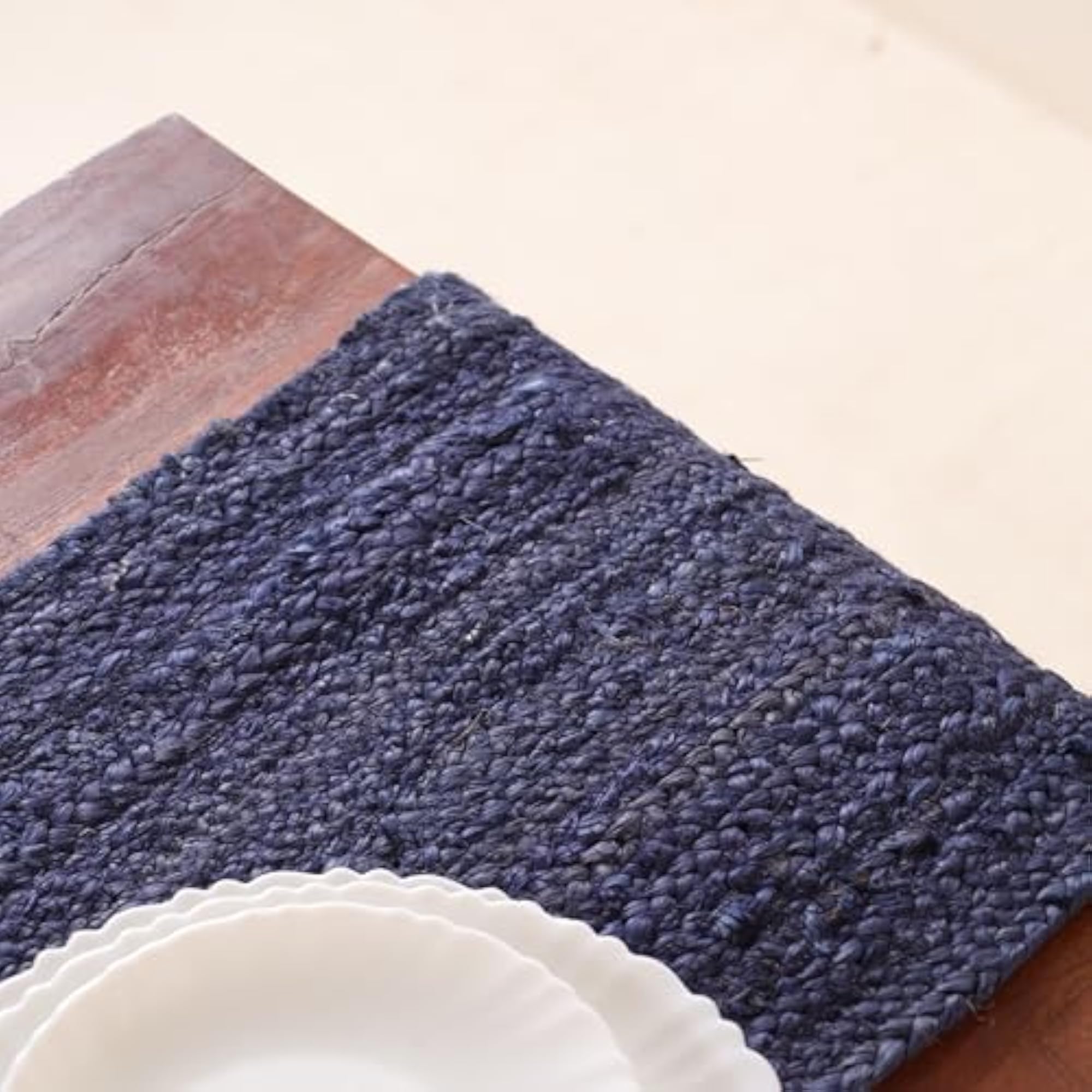 Jute Table Runner for Dining, Center, and Coffee Tables