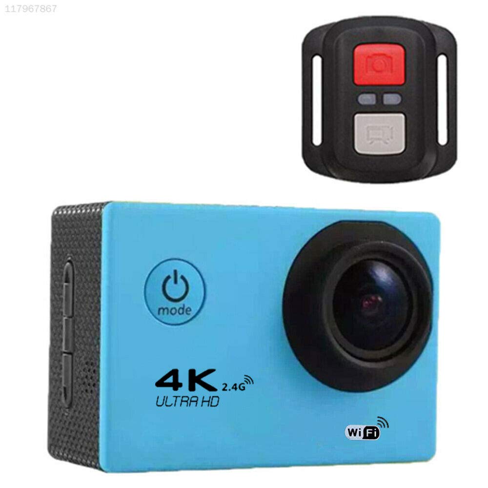 OROOBA® F988 1080P Ultra HD Sport Action Camera G53ER Blue Wide Angle Camcorder WiFi