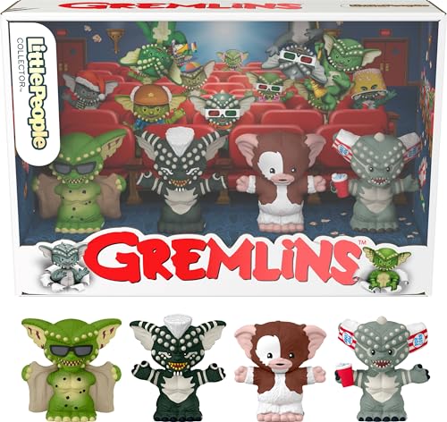 Image of Little People Collector Gremlins Movie Special Edition Set in Display Box for Adults and Fans, 4 Figures