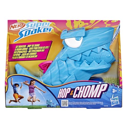 Nerf Super Soaker Hop & Chomp Water Toy | Sprays...