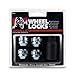 Gorilla Automotive 78611N Acorn Open End Wheel Locks (10mm x 1.25 Thread Size)