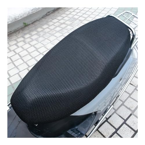Funda de malla para asiento de moto universal y protector solar de verano impermeable 6