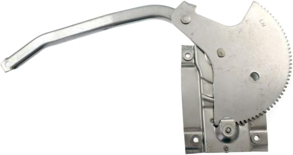 For Ford Mustang Front Window Regulator 1964 1965 1966 Driver Side | Manual Crank Type | w/Metal Screw | FO1350103 | C5ZZ6523203B