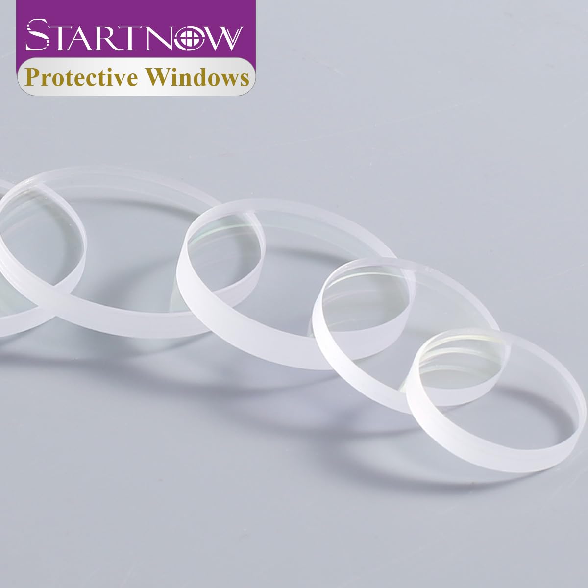 Laser Cutter Startnow 10Pcs/Lot Fiber Laser Protective Lens D28xT4 24 ...