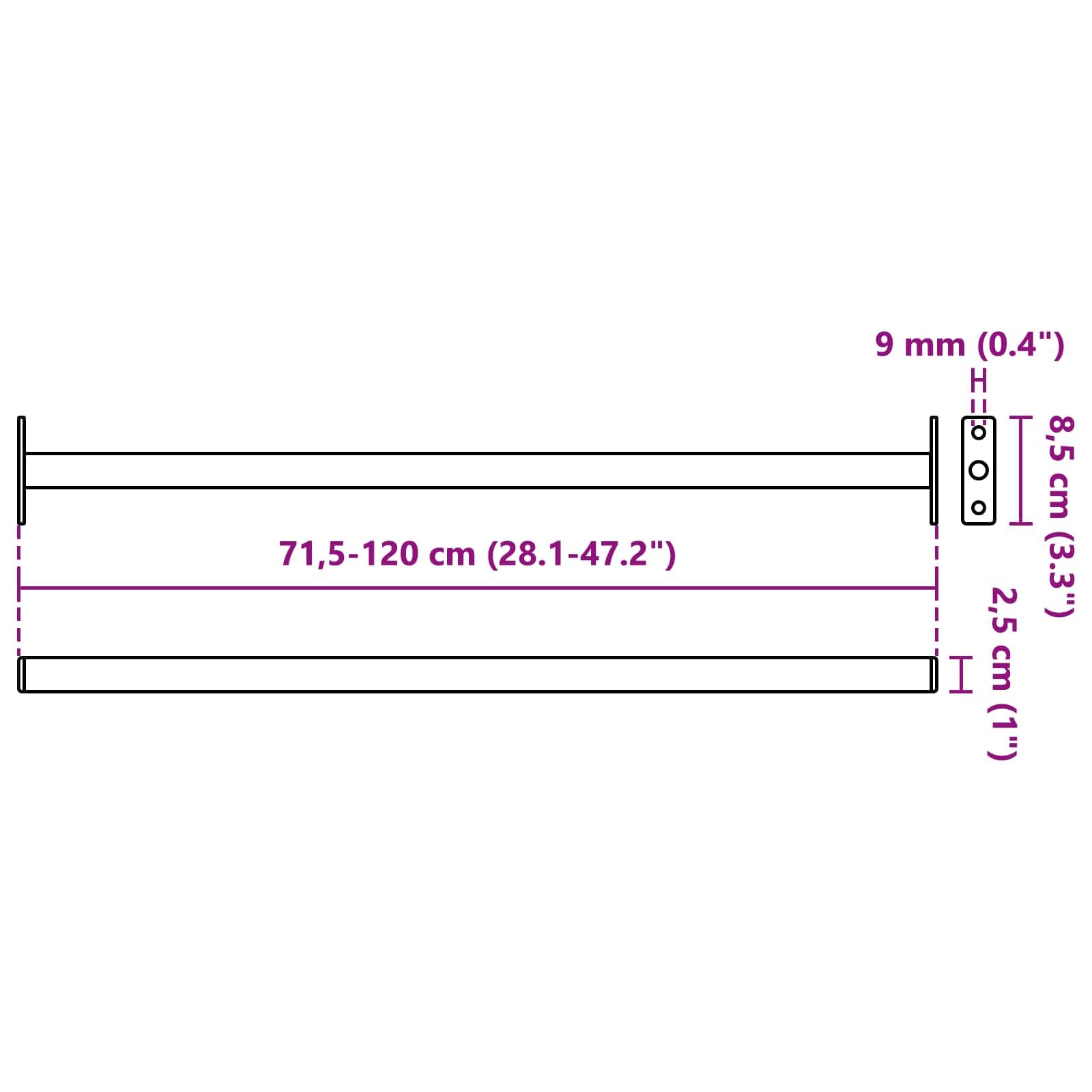 Barra di Sicurezza Regolabile per Finestra 6 PCS Argento, Articoli di ferramenta,Materiali da Costruzione,Finestre, 8.05kg-42028275