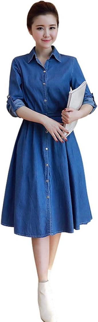 amazon blue jean dresses