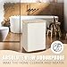 Hampers for Laundry Basket with Lid, 160L Extra Large Laundry Hamper 3 Section Dirty Clothes Hampers for Laundry Divided Laundry Basket Organizer for Bedroom,Laundry Room, Dirty Clothing Hamper, Beige