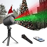 Christmas Laser Lights Landscape Projector Lights Outdoor Waterproof Laser Lamp for Halloween Outdoor Garden/Yard