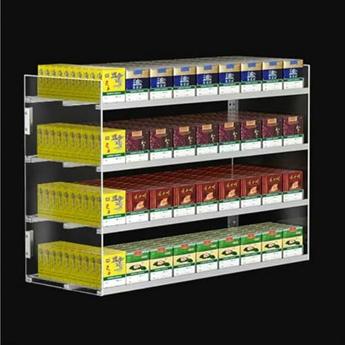 Exposant de cigarettes mural et comptoir vitrine 50,5x29x87cm