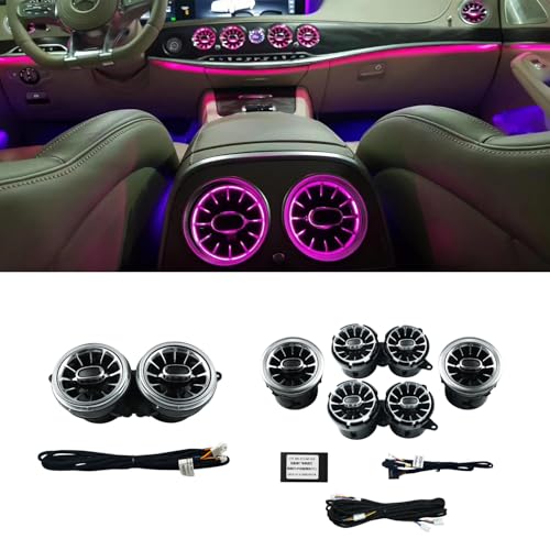 Kit de luces LED para ventilación Benz W222 8 piezas miniatura 7