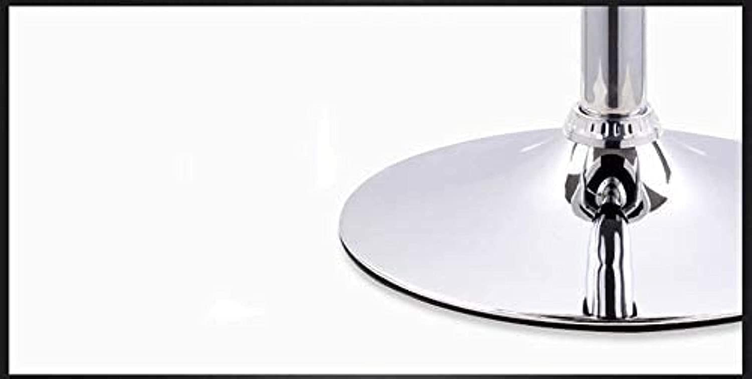 auf Rädern, robust, höhenverstellbar, mit Rädern, hydraulisch, für Werkstatt, Gitarre, Labor, Tattoo, Werkbank, medizinischer verstellbarer Drehstuhl (Farbe: Schwarz, Größe: 33 x 42–54 cm) Present