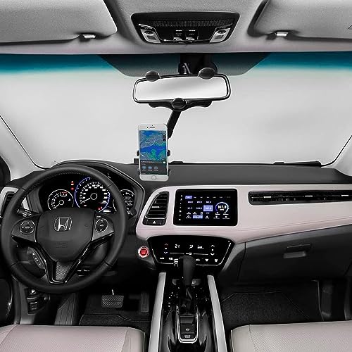 Suporte Celular Universal Smartphone Retrovisor Carro Articulado Retrovisor Multifuncional Resistent