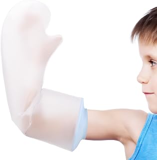 Waterproof Kids Arm Cast Cover for Shower Bath Cast Protector for Shower Kids Reusable Cast Bag for Shower Arm for Broken Full Hands Keep Wounds Dry