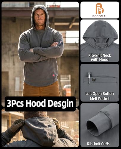 BOCOMAL FR Chest Pocket Hoodie