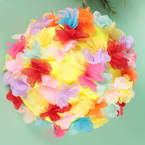 BESPORTBLE, 1 peça, touca de natação criativa com pétalas florais 3D para mulheres e meninas natação