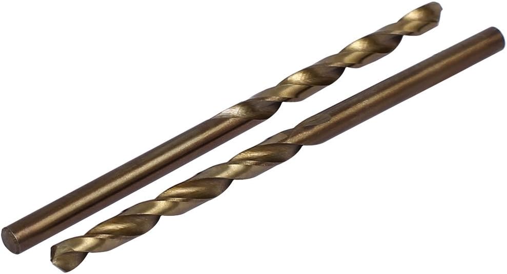 Sourcingmap 3.7mm Drilling Dia HSS Cobalt Metric Spiral Twist Drill Bit Rotary Tool 5pcs, 3.7mm x 75mm - Image 5