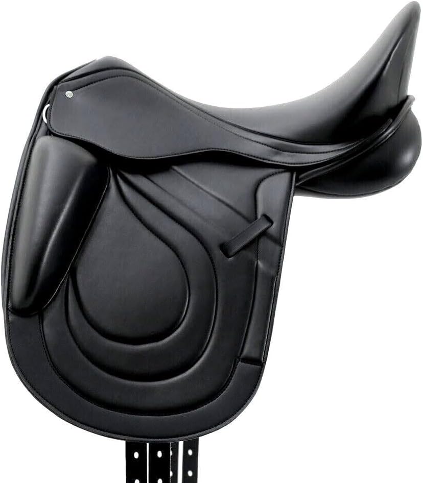 Classic Quality Handmade Leather All Purpose English Dressage Horse Saddle Tack Size 14" inches - 18" inches Seat Available KJ-093