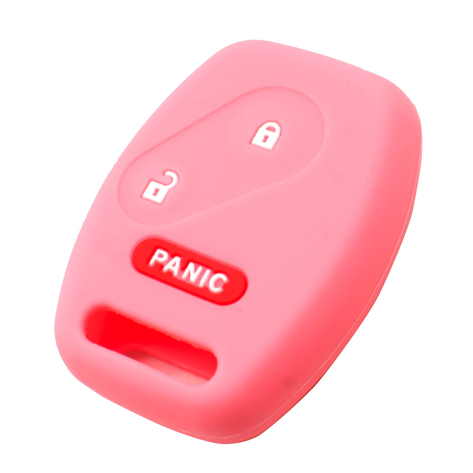 Silicone Key Fob Cover Fit for Honda Accord Civic Crosstour CR-V CR-Z Fit Insight Odyssey Pilot Ridgeline Straight