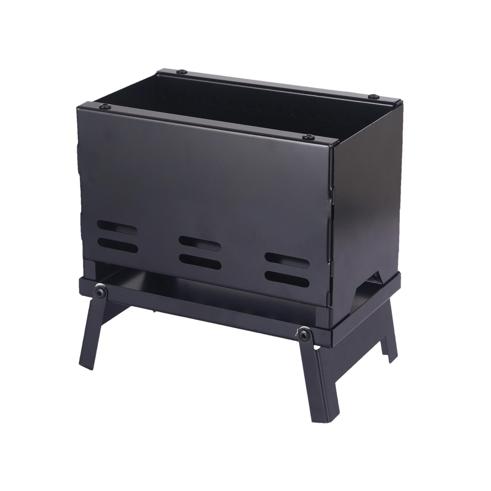 Barbacoa portátil, barbacoa portátil para camping, barbacoa plegable para camping, barbacoa al aire libre, barbacoa de camping estable, barbacoa de carbón vegetal para el jardín, patio, hogar | Parrilla Portatil A Carbon Para Exteriores Camping Playa Jard