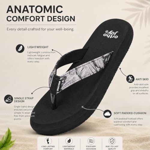 Image of ORTHO JOY Fancy Doctor Slipper || Orthopedic Fashionable /Comfortable slipper for Women