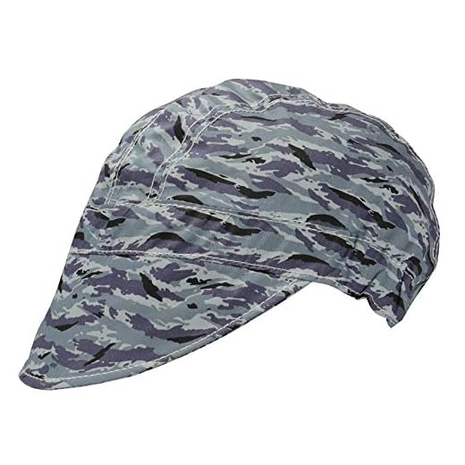 Cotton Welding Cap with Mesh Liner