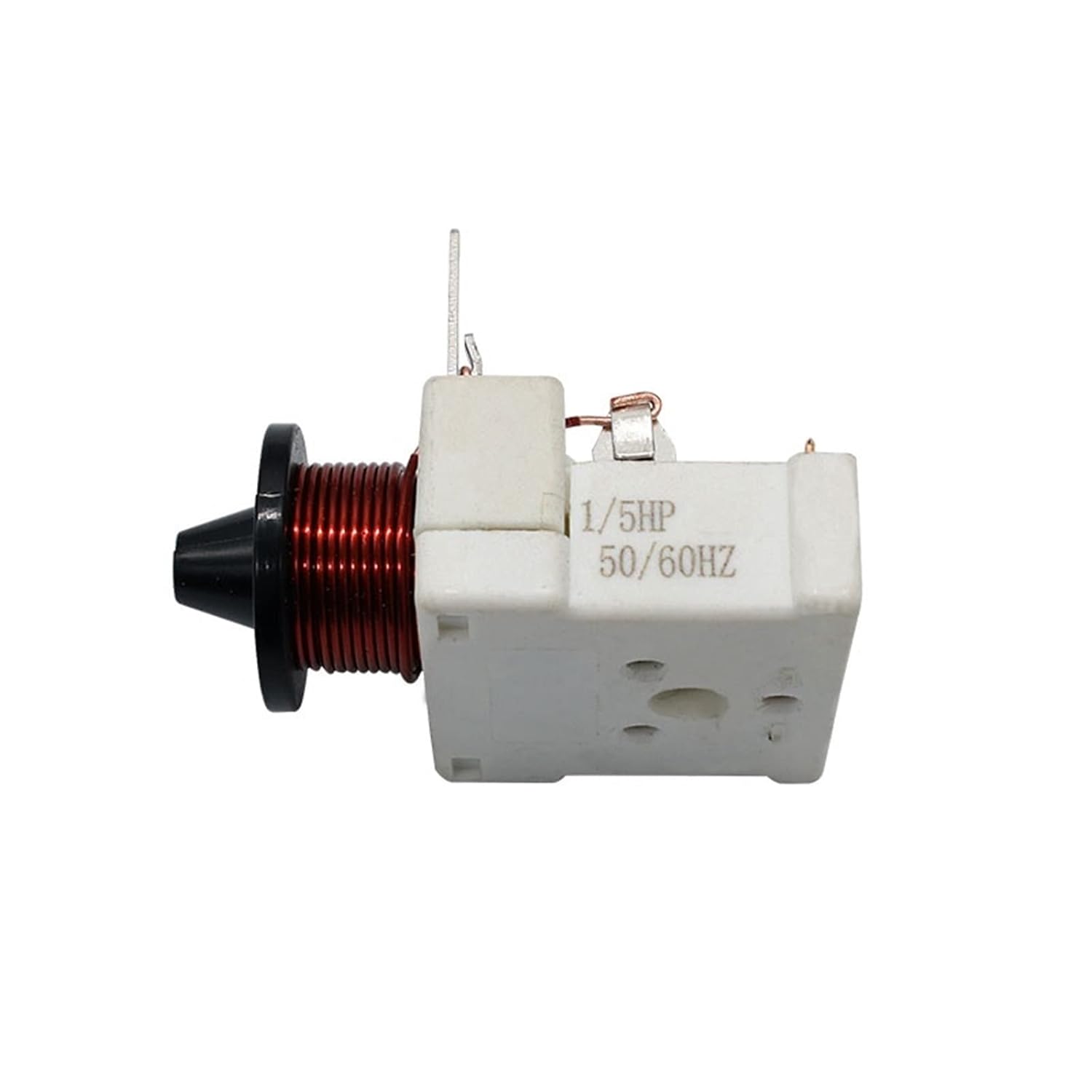 220V Refrigerator Compressor Starter Relay (Color : White Shell, Size : 220V 245W)
